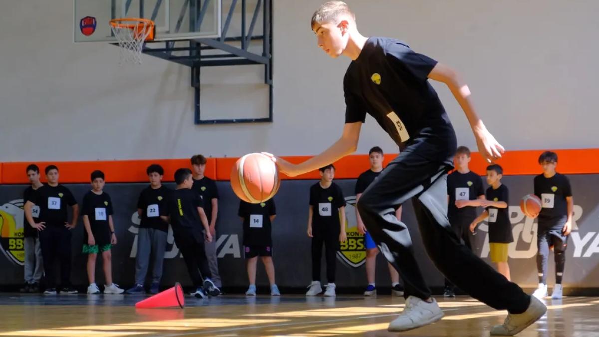Konya geleceğin basketbolcularını keşfediyor
