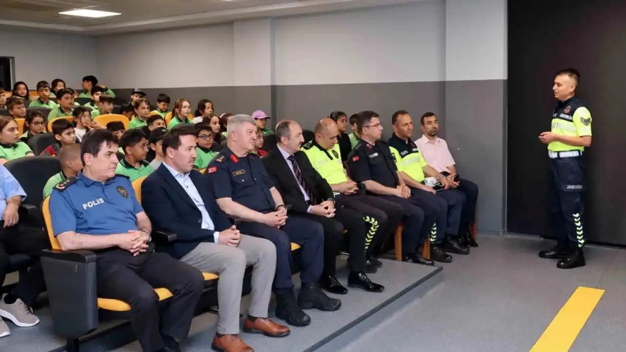 Konya Karatay Trafik Eğitim Parkı’nda eğitimler tamamlandı
