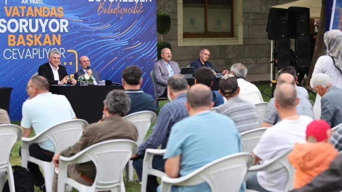 Konya Selçuklu’da Başkan Pekyatırmacı vatandaşlarla buluştu
