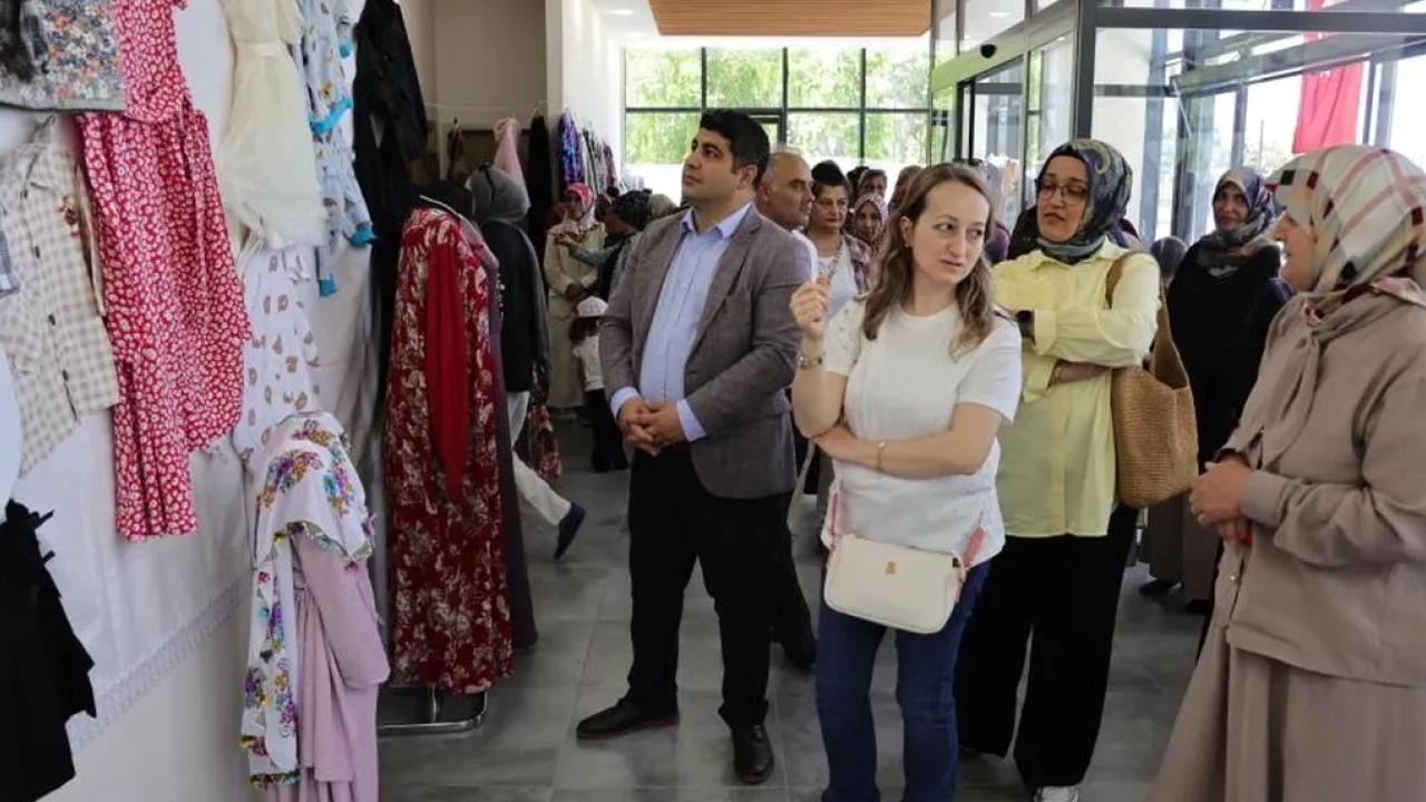 Kütahya'da bir yıllık emekler sergilendi
