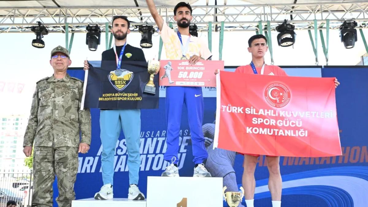 Malatya’da Arslantepe Uluslararası Yarı Maratonu tamamlandı