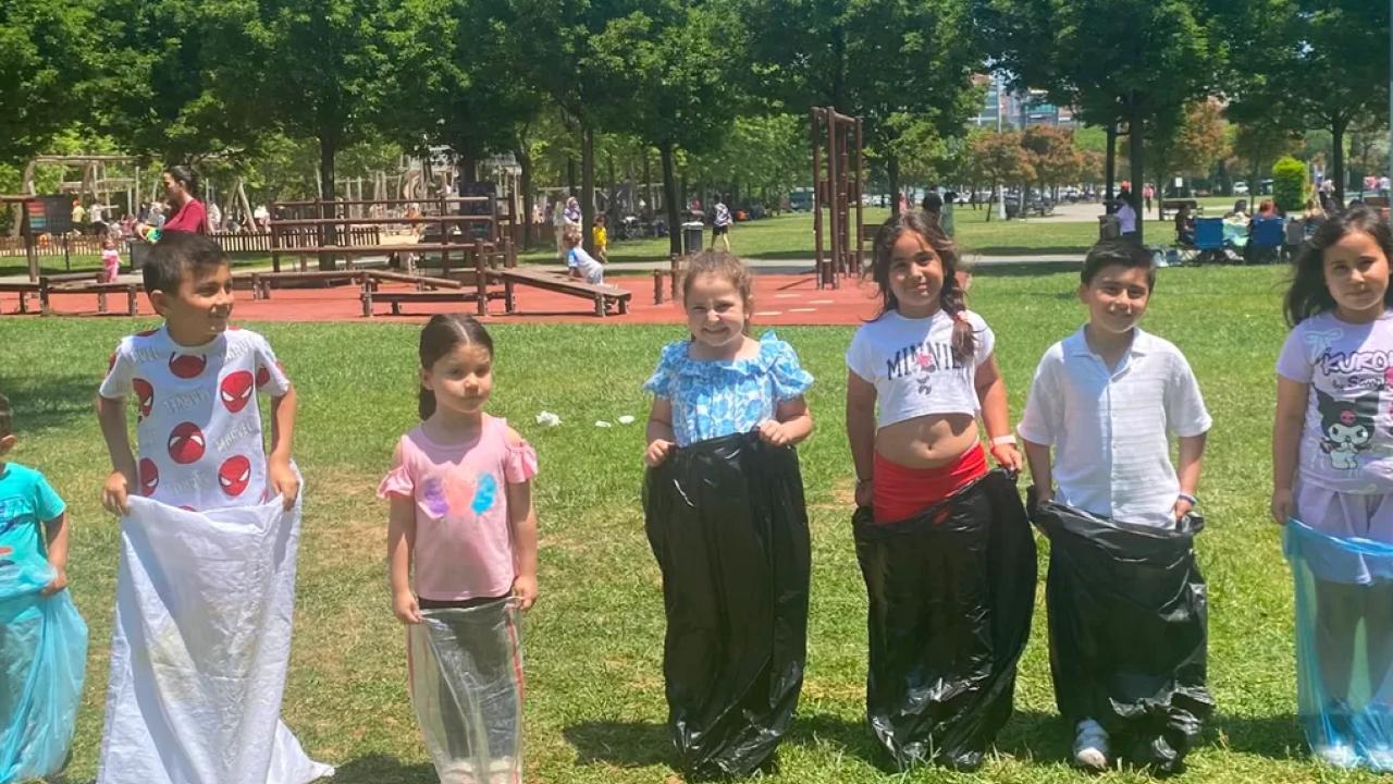Maltepe’de öğrenciler eğitim yılını piknikle kutladılar