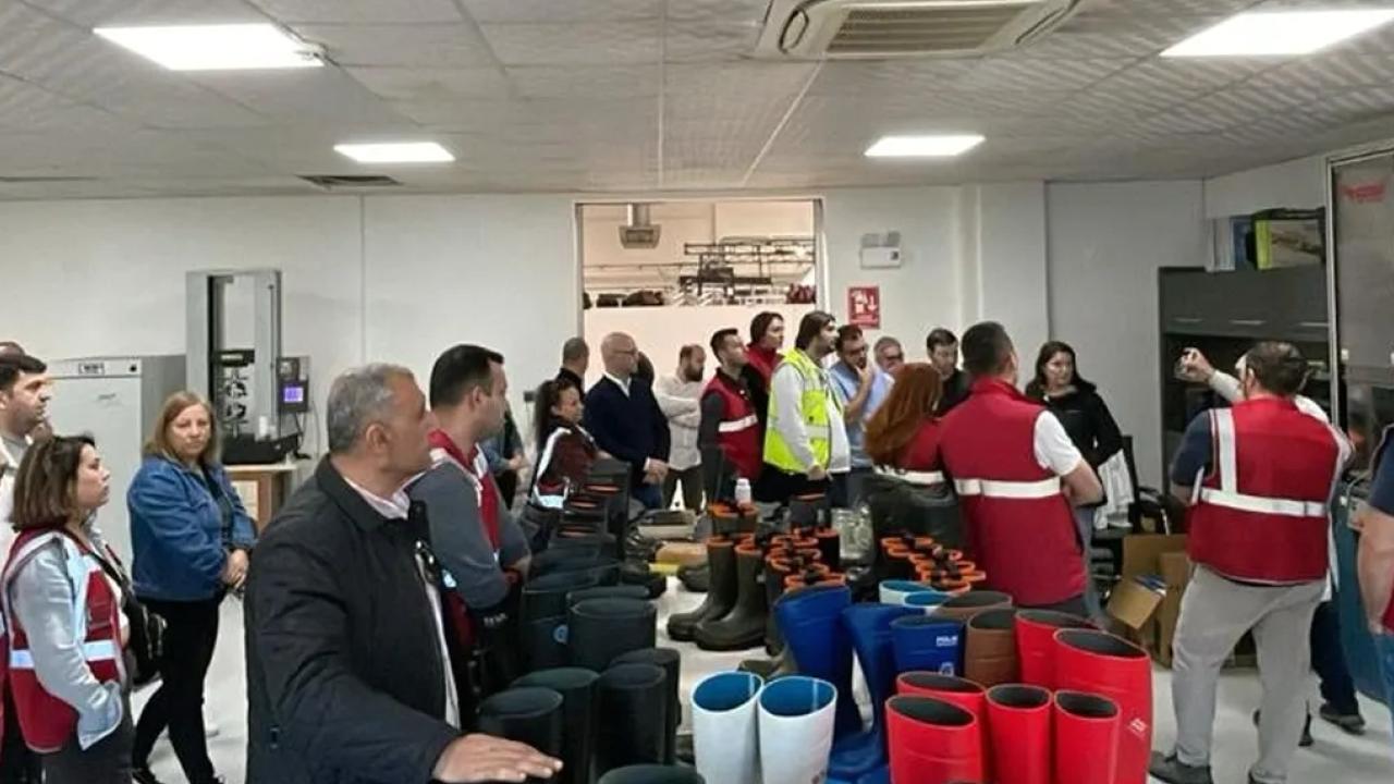Manisa Büyükşehir’de iş güvenliği uzmanlarına KKD eğitimi