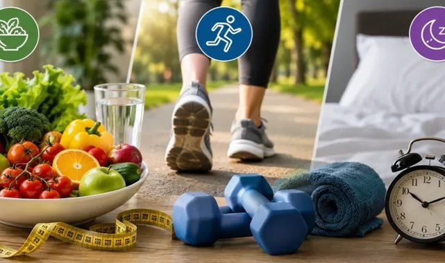 Obeziteye karşı 3 temel kural: Beslenme, hareket ve uyku