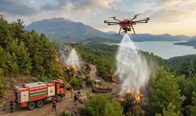 Orman yangınlarına teknolojik destek