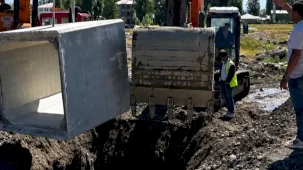 Ağrı Fatih Mahallesi'nde sel riskine kalıcı çözüm