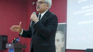 AK Partili Yayman Kütahya'da konuştu... Terörsüz Türkiye, devlet ve millet projesidir