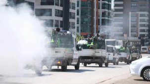 Ankara Keçiören'de 7/24 ilaçlama seferberliği