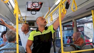 Antalya’da halk otobüslerine klima denetimi