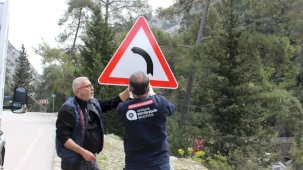 Antalya’da yayla yolları yenileniyor