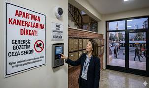 Apartman kameralarına dikkat! Gereksiz gözetim ceza sebebi!