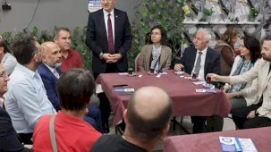 Başkan Kahveci’den Uşak’taki Kütahyalılar Derneği’ne nezaket
