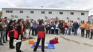 Başkentte Dikimevi–Natoyolu hattı inşaatında acil durum tatbikatı
