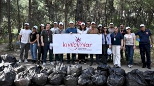 Çiftlik Park Mesire Alanı’nda çevre için el ele verildi