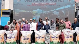 Denizli’de yetiştiriciye yem desteği devam ediyor