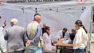 Doğubayazıt İlçe Sağlık'tan sağlıklı yaşama örnek çalışma