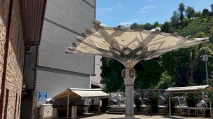 Ekaldes’ten Rize Çayeli'ne 'ters şemsiye' uygulaması