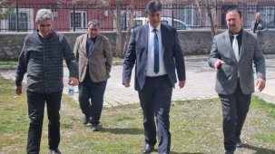 Erzurum Pasinler'den Hasankale'ye ziyaret