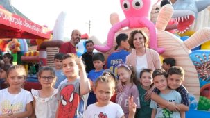 Eskişehir'de “Köyümüzde Şenlik Var” Sarıcakaya’da çocuklarla buluştu