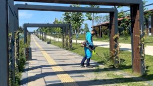 Kocaeli'de Gebze Millet Bahçesi yaza hazırlanıyor