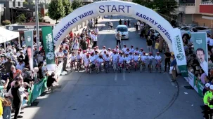 Konya Karatay'da 9. Düz Bisiklet'e ilgi yoğun oldu