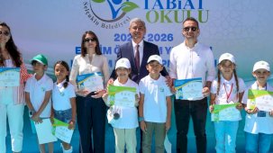 Konya'da Sille Tabiat Okulu'nda yıl sonu heyecanı