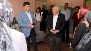 Kütahya'da Başkan Kahveci’den Özel Eğitim Merkezine ziyaret