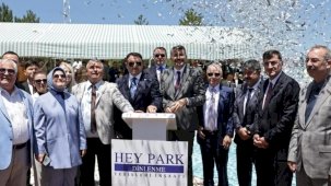 Kütahya'da Hey Park Dinlenme Tesisi’nin temeli atıldı