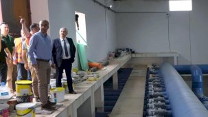 Kuzey Antalya İçmesuyu Tesisi’nde çalışmalarda sona yaklaşıldı