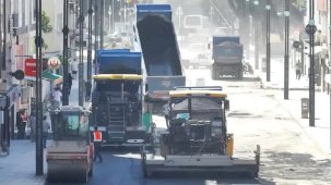 Manisa Saruhanlı'da asfalt seferberliği