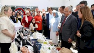 Ordu Fatsa’da ORMEK kursiyerlerinden yıl sonu sergisi
