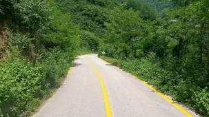 Ordu’da 38 kilometrelik yol ağında çizgi çalışması tamamlandı