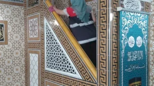 Ordu’da camilerde temizlik mesaisi sürüyor 