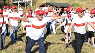 Sakarya'da Altın Çark Gençlik Şöleni Poyrazlar’da gerçekleştirildi