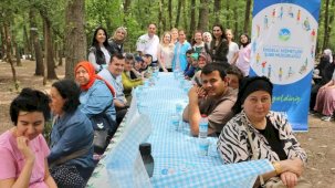 Sakarya'da engelsiz hobi kursiyerleri doğayla buluştu