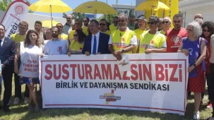 Sendikal haklara yönelik baskı kabul edilemez