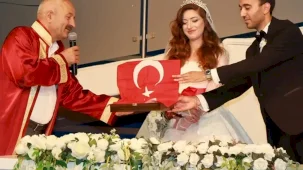 Sultan II. Abdülhamid Han’ın torununun nikahını Başkan Büyükgöz kıydı