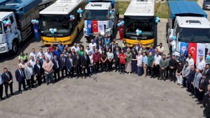 Trabzon Büyükşehir Belediyesi filoya 5 yeni araç kazandırdı