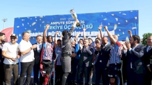 Trabzon'da Ampute Takım, Türkiye Kupası için sahaya çıkıyor