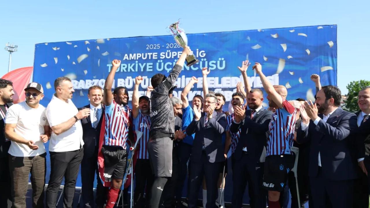 Trabzon Ampute futbolunda yeni hedef