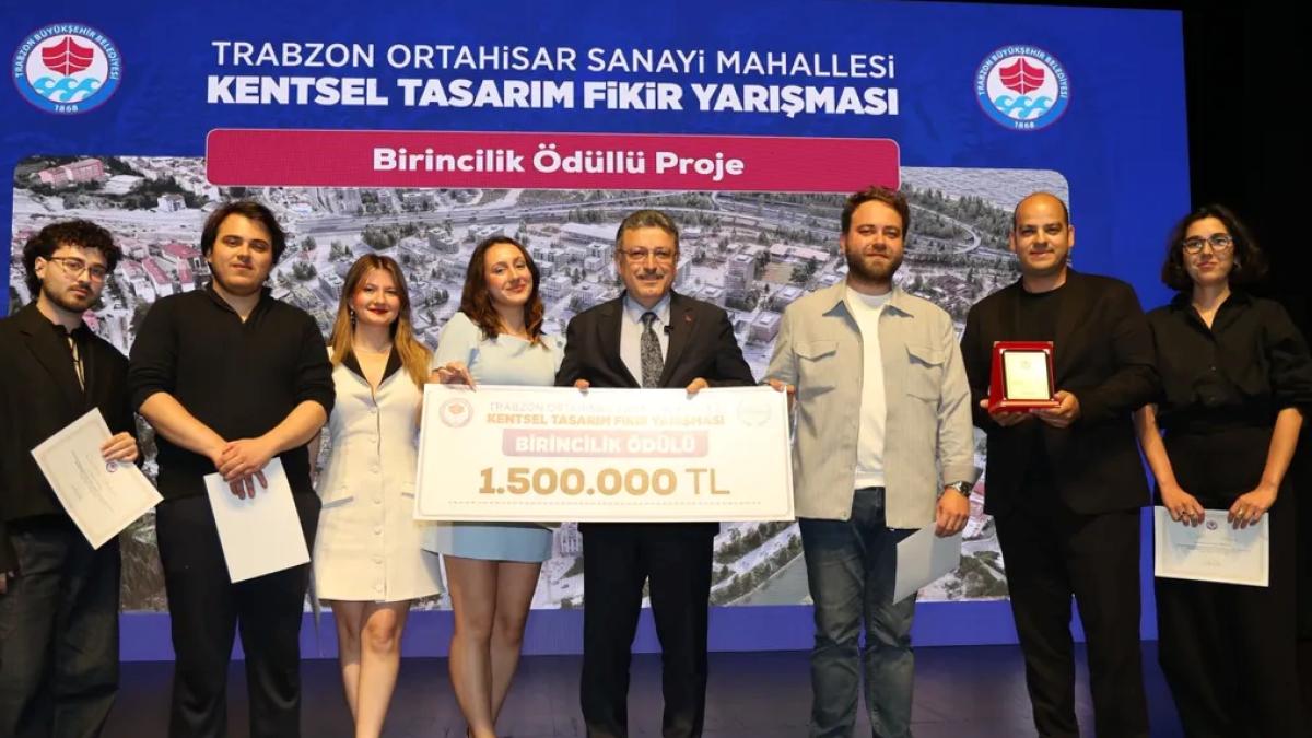 Trabzon’da ödüller sahiplerini buldu