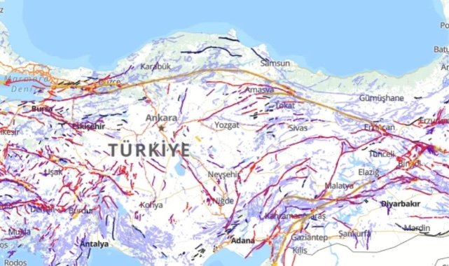 Türkiye'nin diri fay haritası güncellendi... Diri faylar 700'e yükseldi!