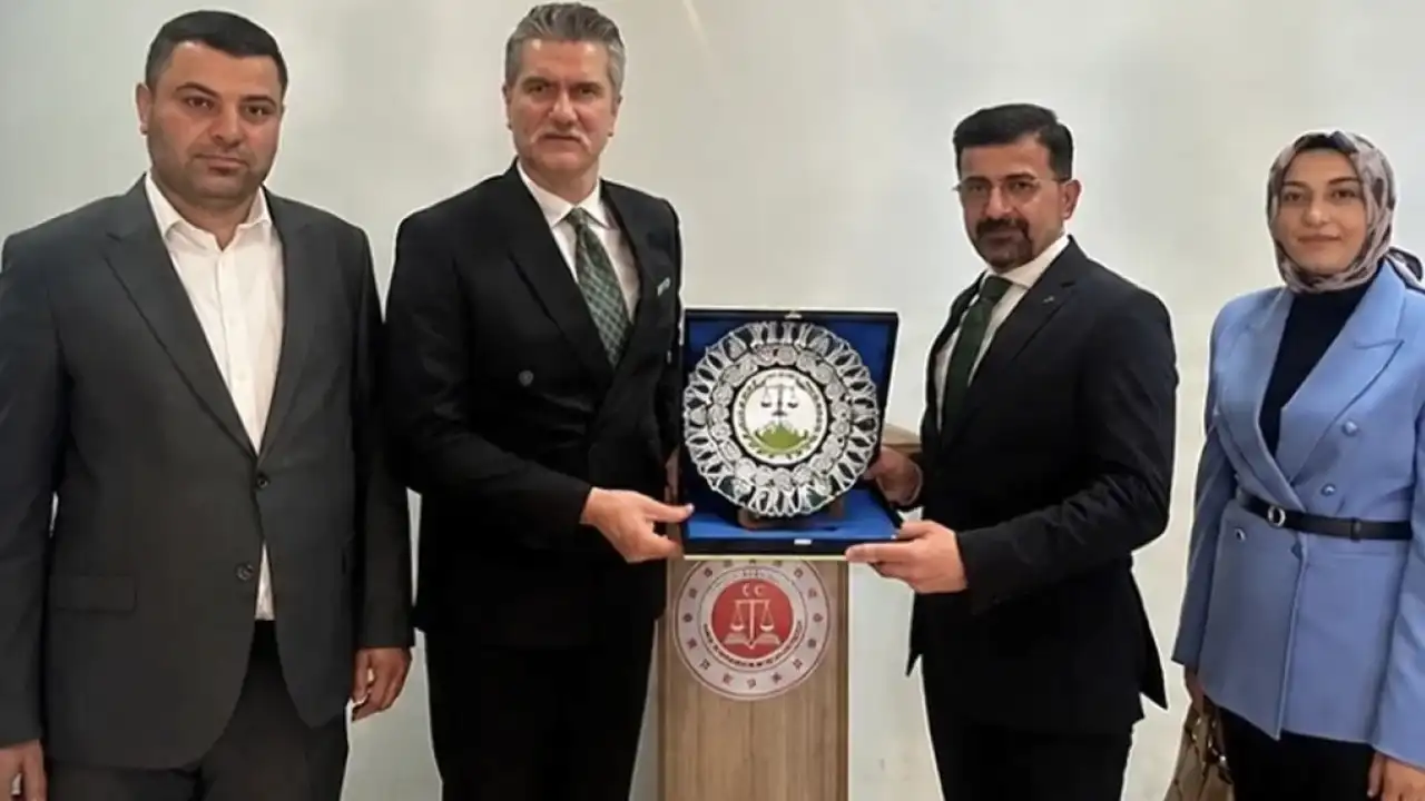 Ağrı Barosu’ndan Başsavcı Adem Çalış’a veda ziyareti