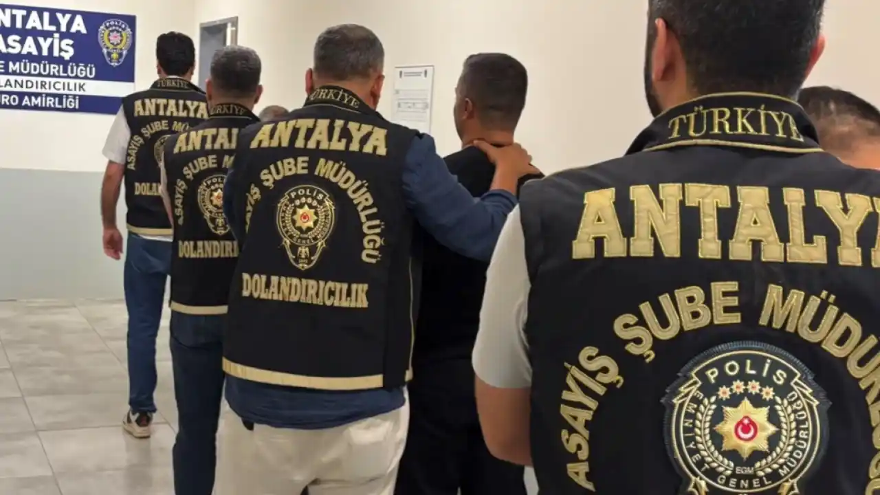 Antalya'da bir haftada 242 kişi tutuklandı