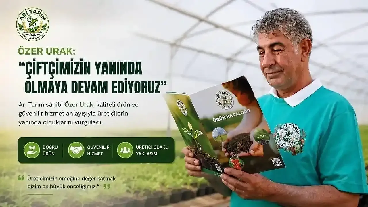 Arı Tarım'dan Konya'ya dev yatırım! Tuzlukçu'da 300 dönümlük jeotermal sera kurulacak