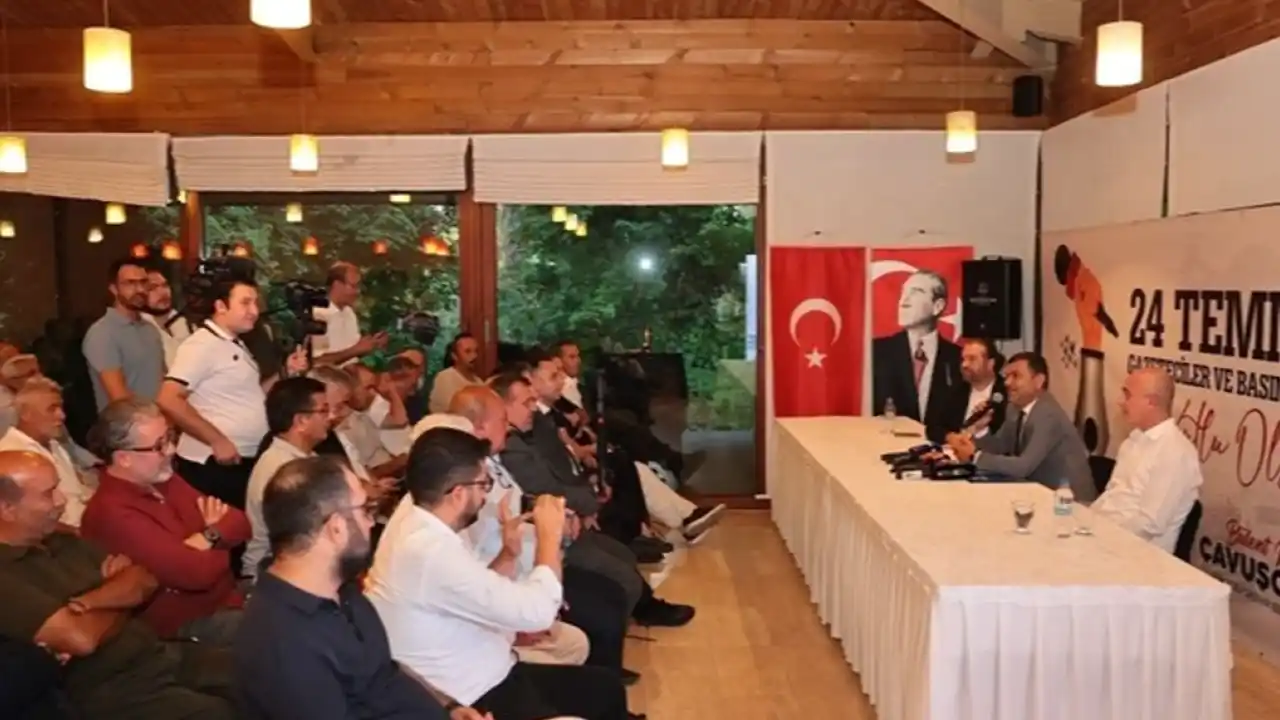 Başkan Çavuşoğlu, 24 Temmuz’da Denizli basınıyla buluştu