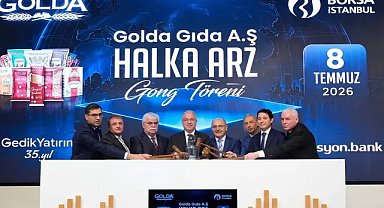 Borsa İstanbul’da gong Golda Gıda için çaldı
