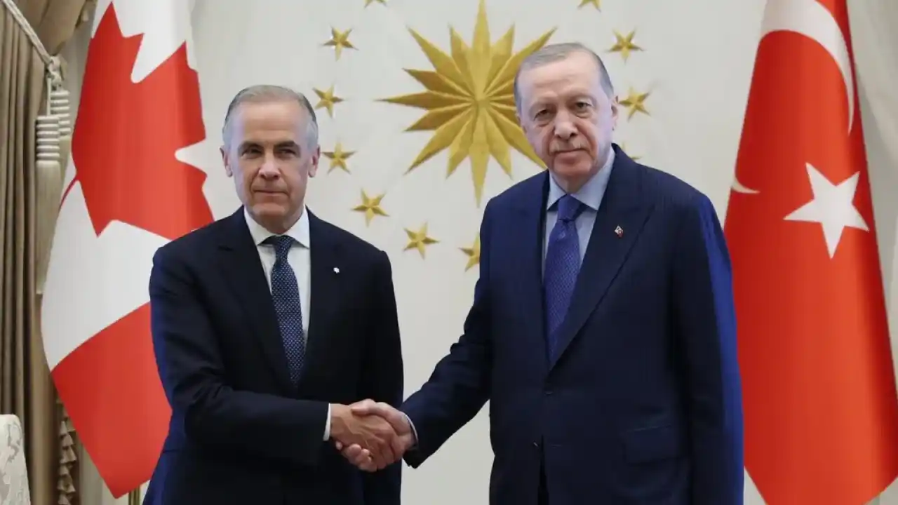 Cumhurbaşkanı Erdoğan, Kanada Başbakanı Carney ile görüştü