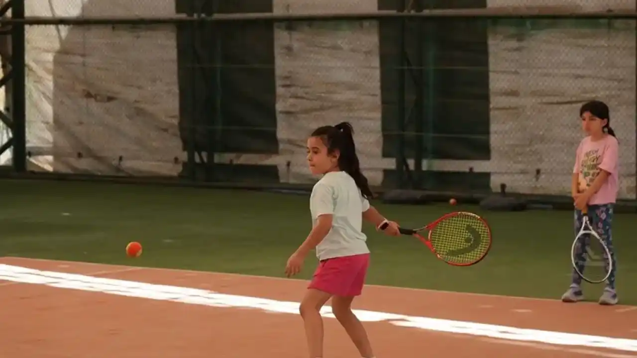 Diyarbakır’da tenis kortlarına yoğun ilgi