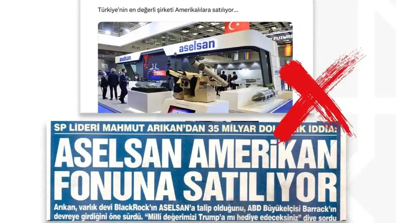 DMM'den ASELSAN iddialarına yalanlama... ABD'li şirkete satılacağı iddiası tamamen asılsız